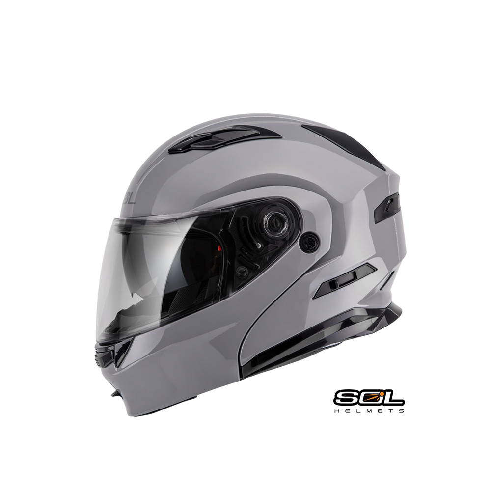 SOL SM-5 素色 可掀式安全帽 可樂帽