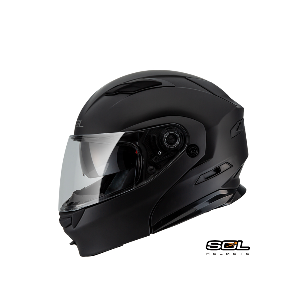 SOL SM-5 素色 可掀式安全帽 可樂帽