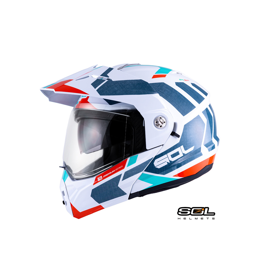 SOL SM-6P 前衛者 複合可掀式安全帽 可樂帽