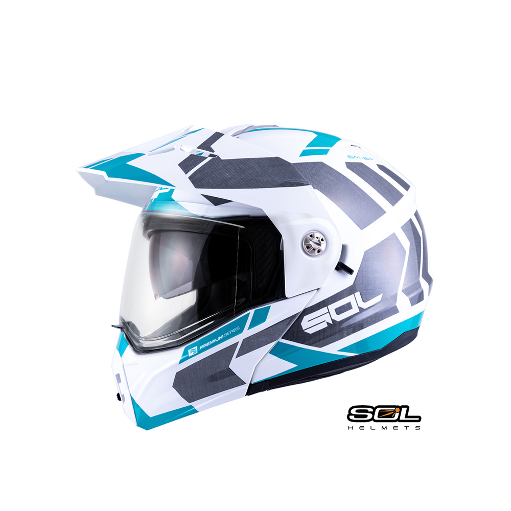 SOL SM-6P 前衛者 複合可掀式安全帽 可樂帽