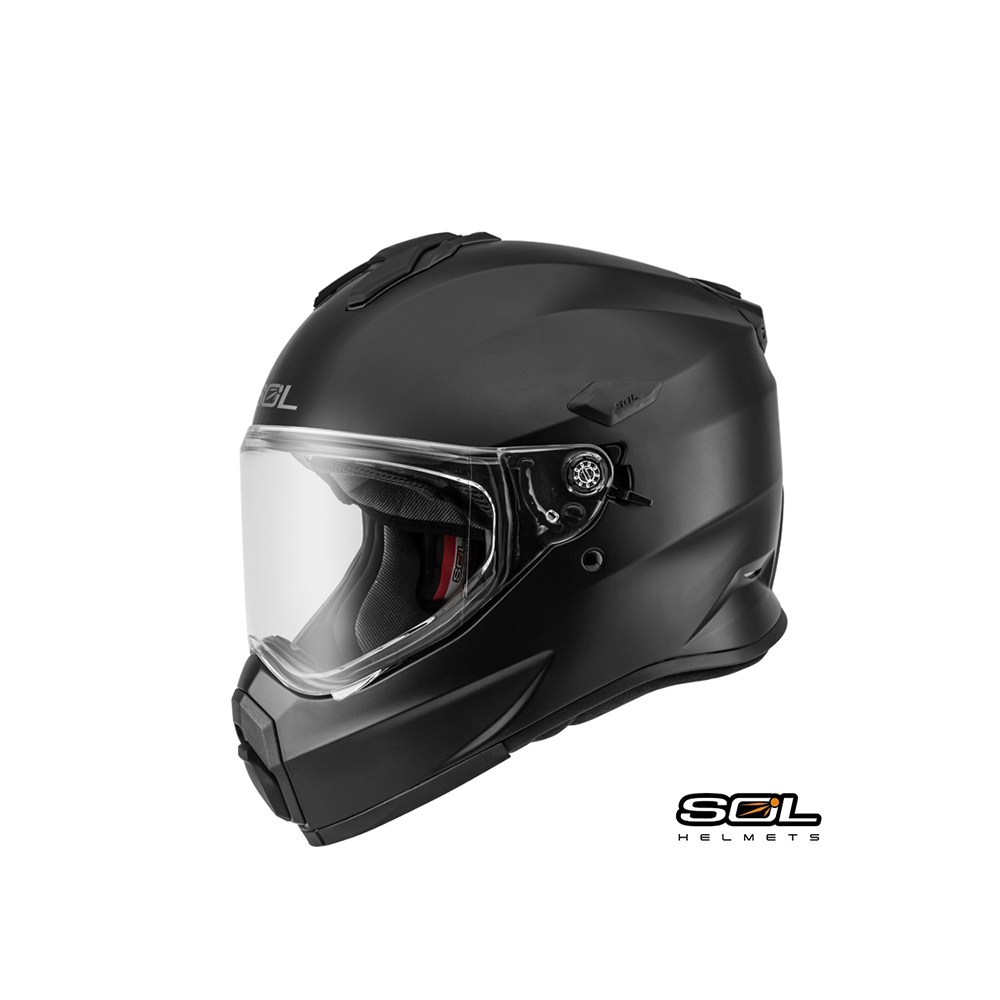 SOL SS-2P 素色 複合式安全帽