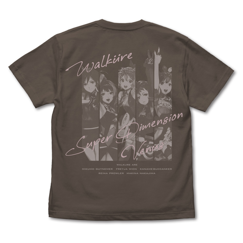 Cospa 0729 We’re ワルキューレ Tシャツ [マクロスΔ] CHARCOAL