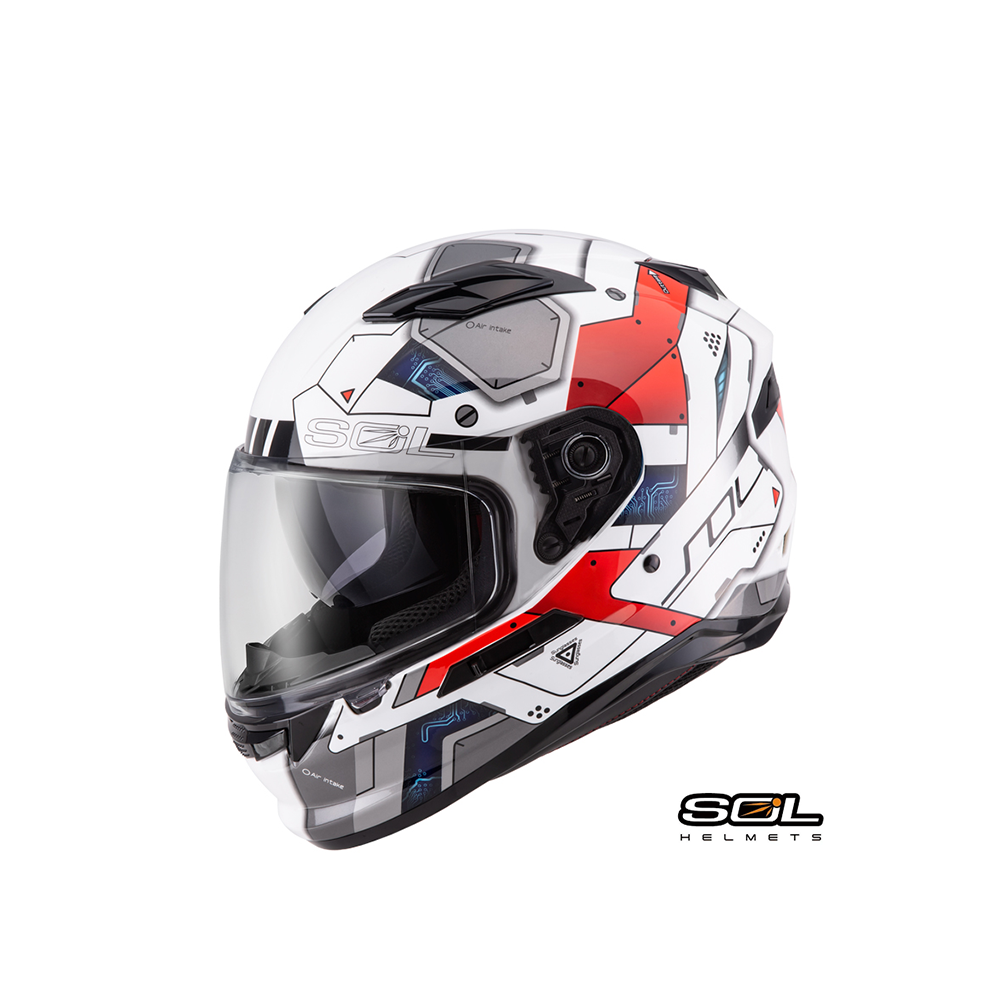 SOL SF-6 機動裝甲 全罩安全帽