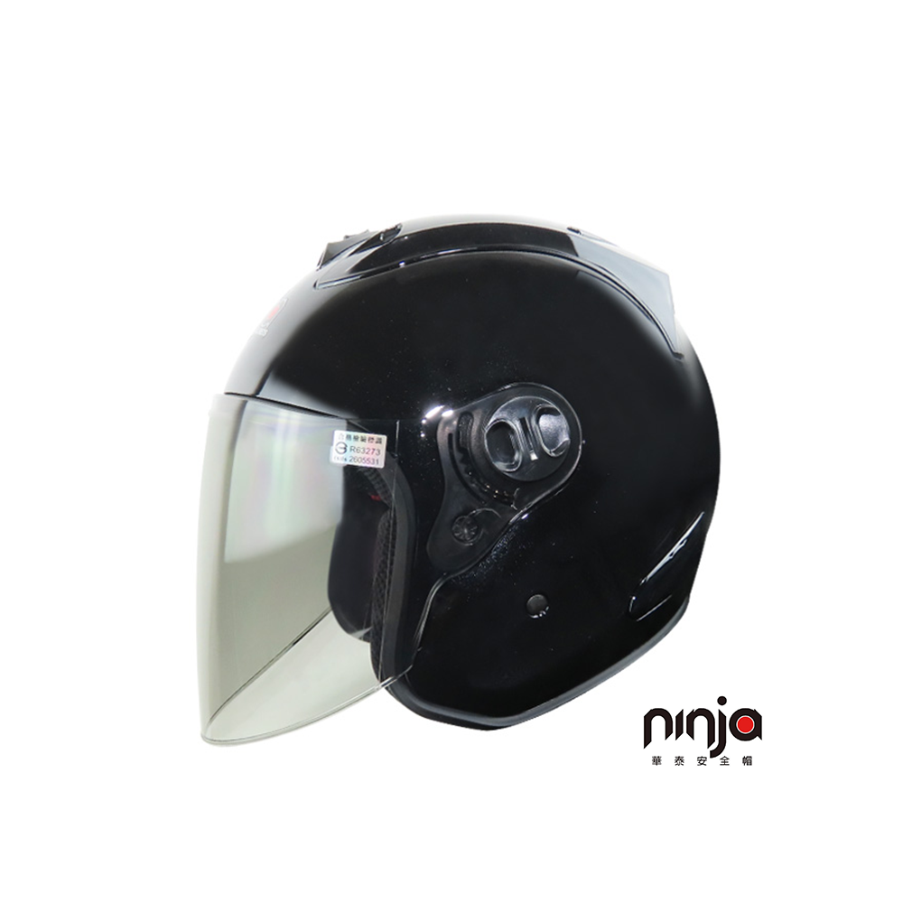 KK 華泰 k-868 半罩式R帽  開放式安全帽 黑