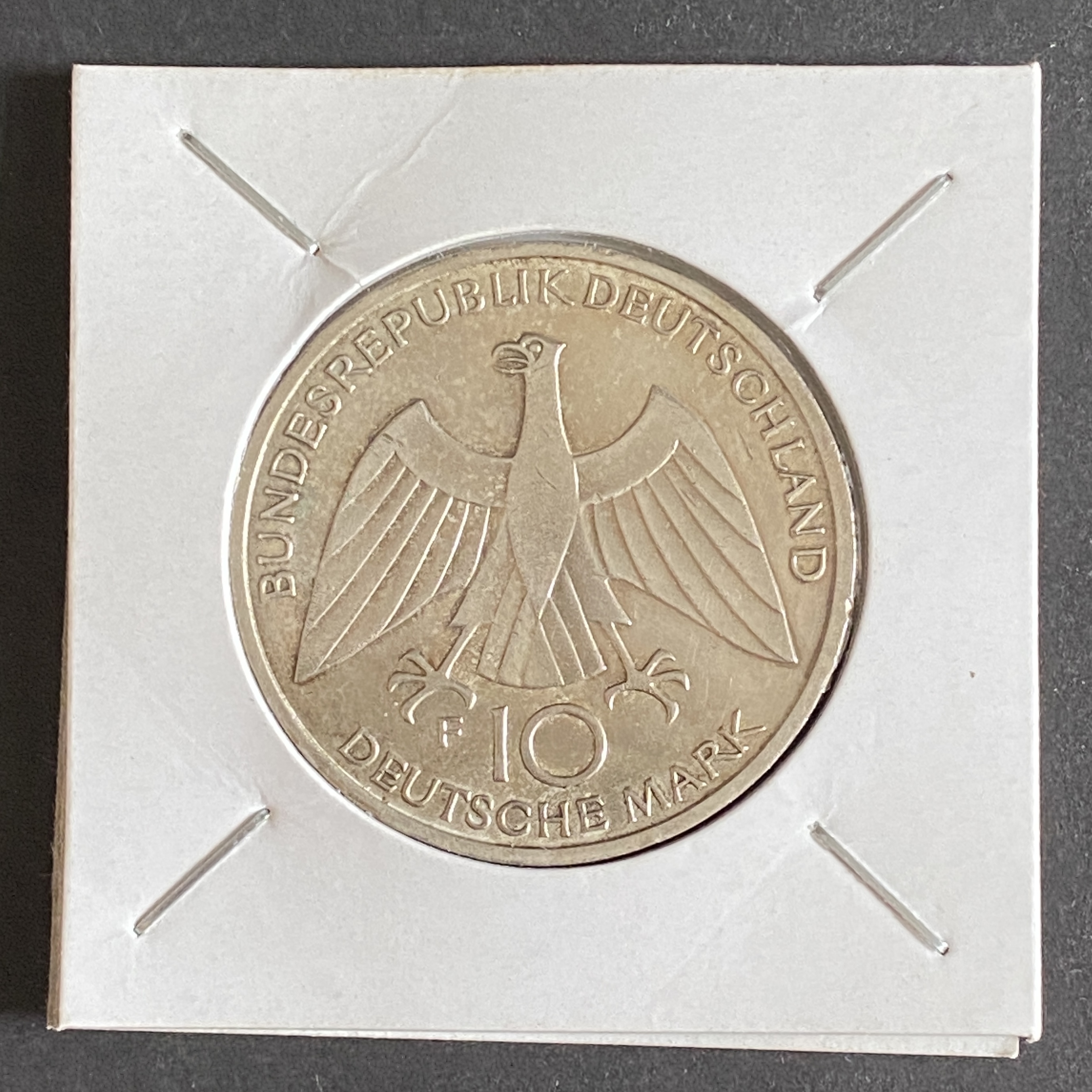 1972 Germany Olympic Games in Munich 10 Deut Mark (62.5% silver)