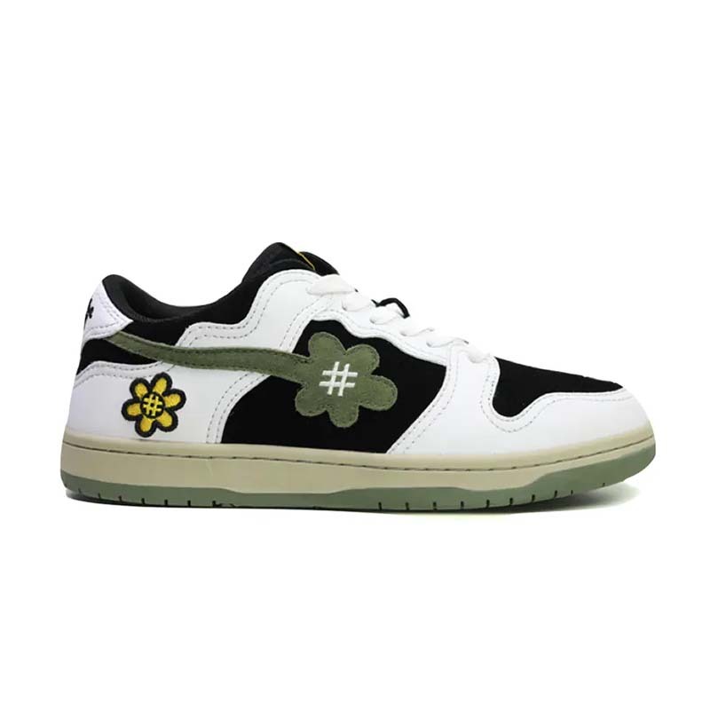 Water The Plant "Olive Green" 刺繡小花鞋 橄欖綠 男女款 WTP-06 [台灣現貨]