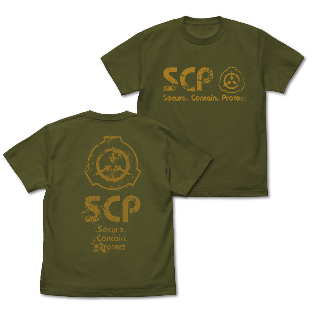 Cospa 0908 SCP財団 ヴィンテージロゴ Tシャツ [SCP財団] MOSS