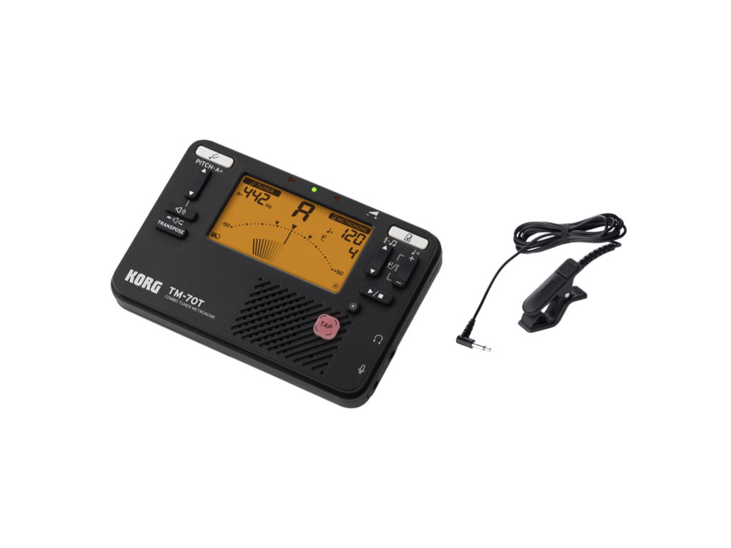 KORG KORG - TM70C 調音器 節拍器 內含CM-400麥克風夾 銅管類指定調音器 第 3 張圖片｜三峽銅管 / 管樂
