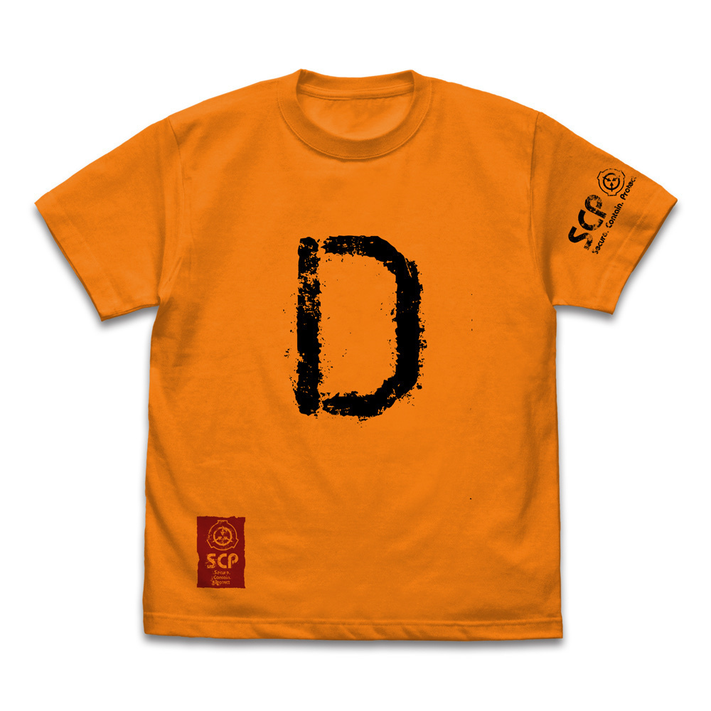 Cospa 0908 SCP財団 Dクラス職員 Tシャツ [SCP財団] ORANGE