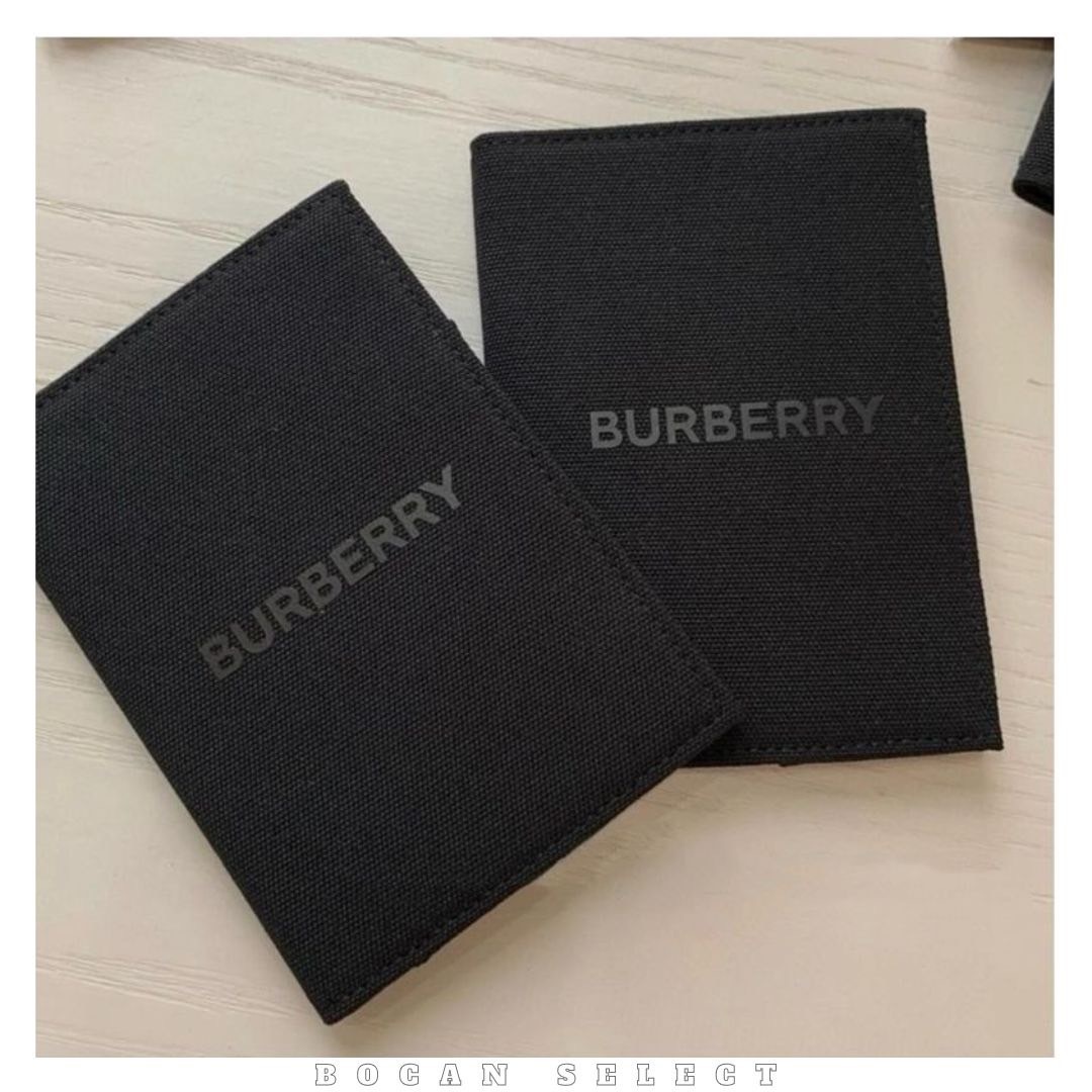 BURBERRY 黑色 護照套 卡夾 會員限定禮