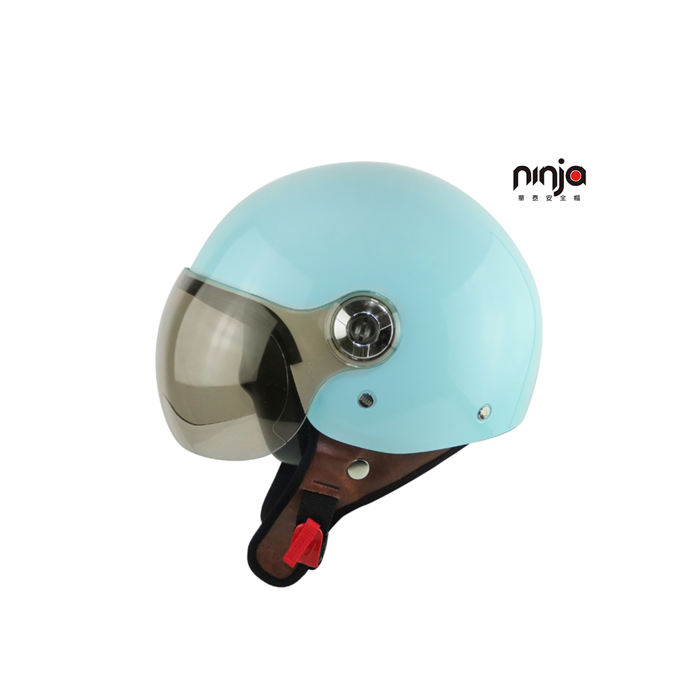 KK 華泰 K808 素色 飛行帽 藍綠