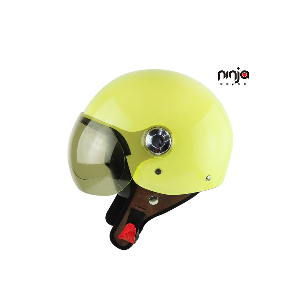 KK 華泰 K808 素色 飛行帽 黃