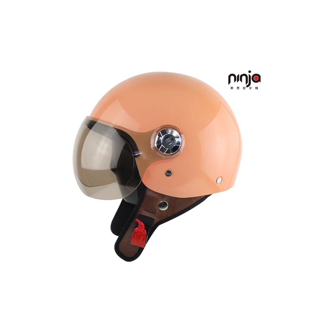 KK 華泰 K808 素色 飛行帽 千島橘