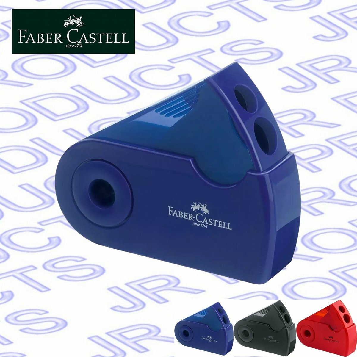 輝栢嘉 - 德國FABER 套袖式 手握雙孔筆刨 #182701《香港行貨》- 1 個