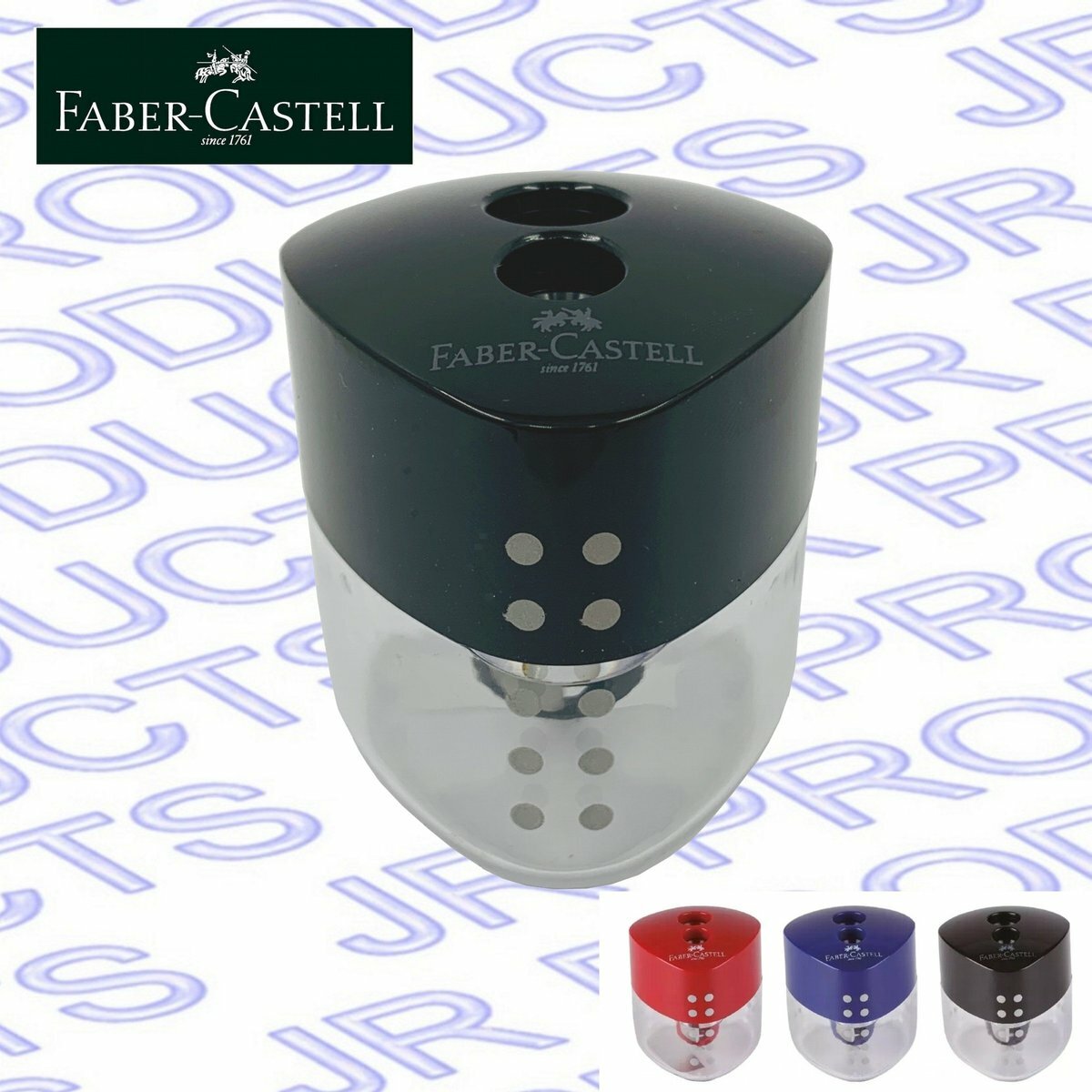 輝栢嘉 - 德國FABER 經典 手握雙孔筆刨 #183101《香港行貨》- 1 個