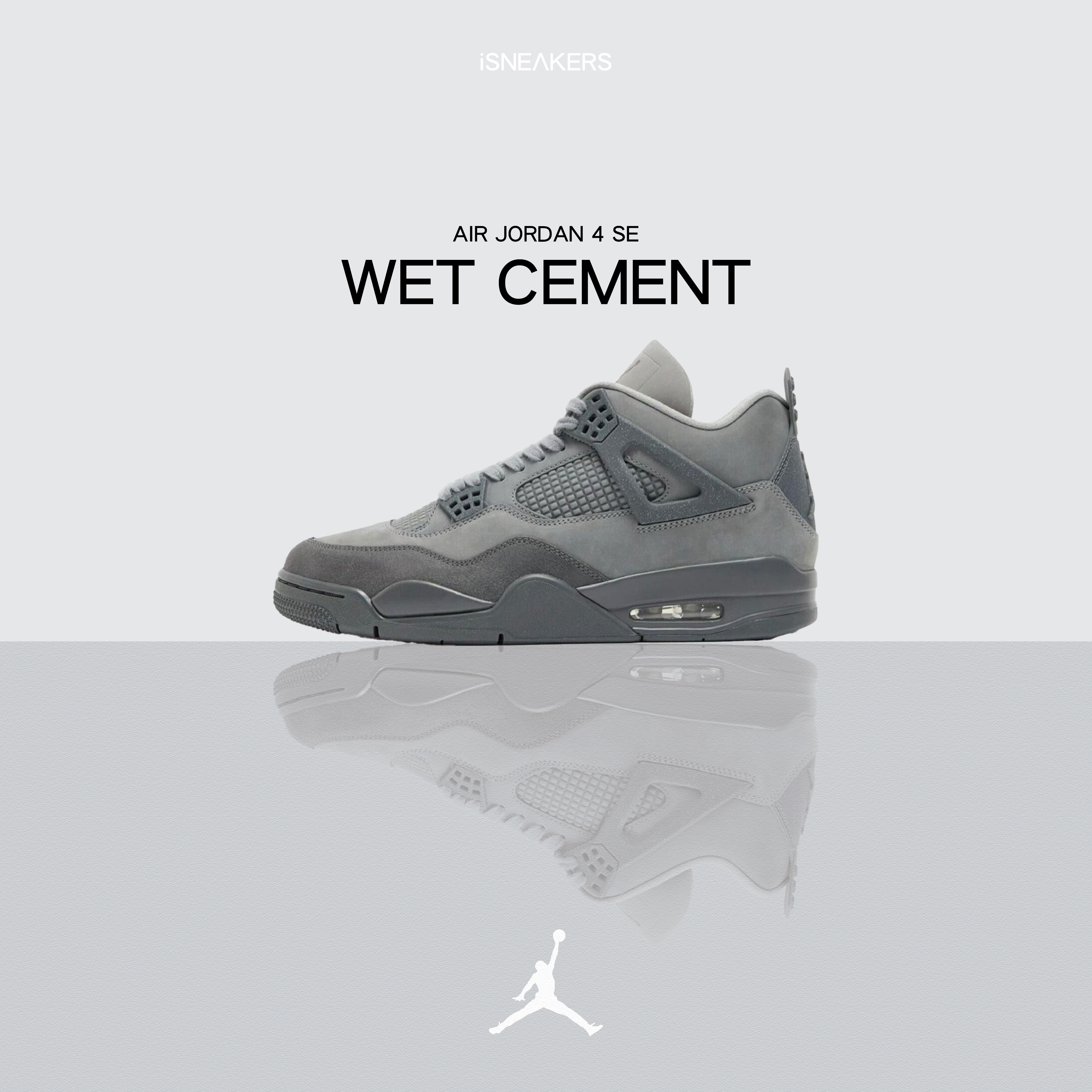 iSNEAKERS｜Air Jordan 4 SE "Wet Cement" 巴黎奧運 FQ7928-001