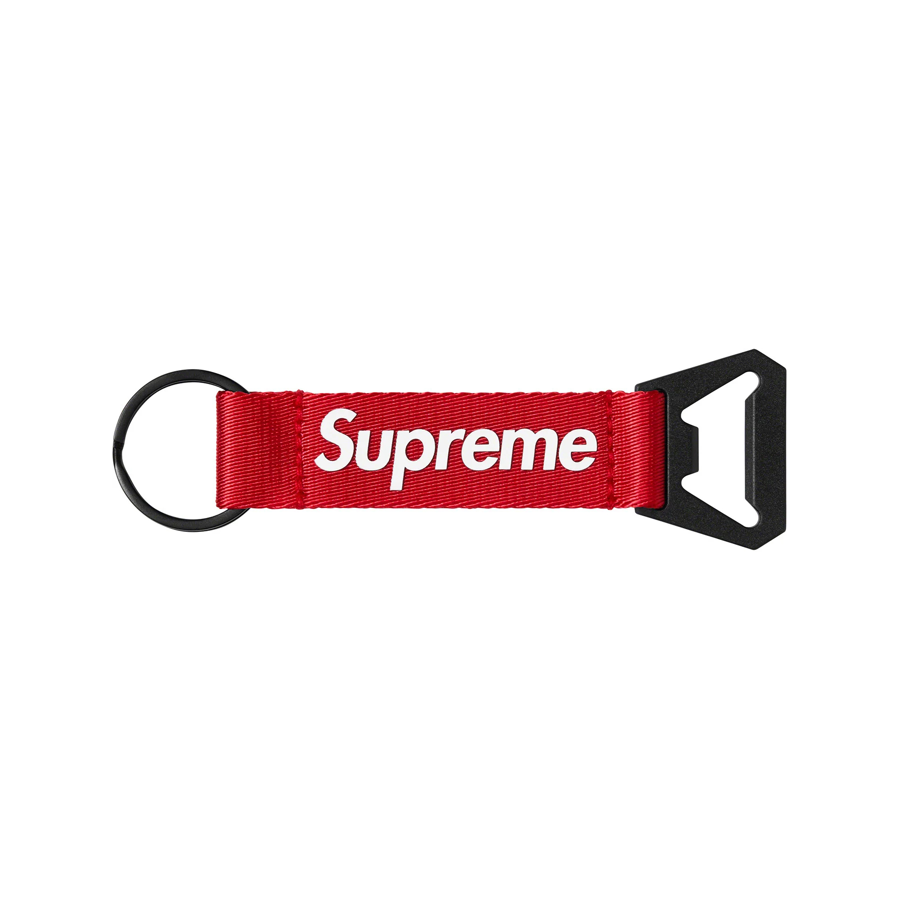SUPREME BOTTLE OPENER WEBBING KEYCHAIN 開瓶器 編織袋鑰匙圈-FW21A89