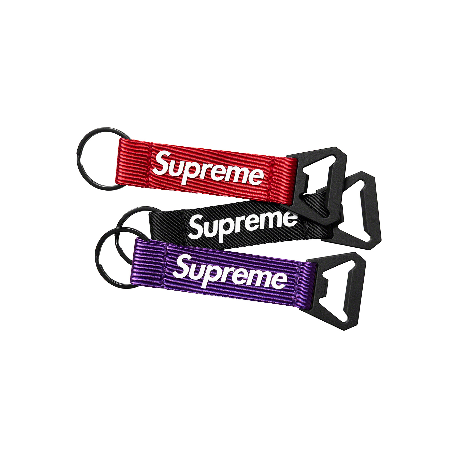 SUPREME BOTTLE OPENER WEBBING KEYCHAIN 開瓶器編織袋鑰匙圈-FW21A