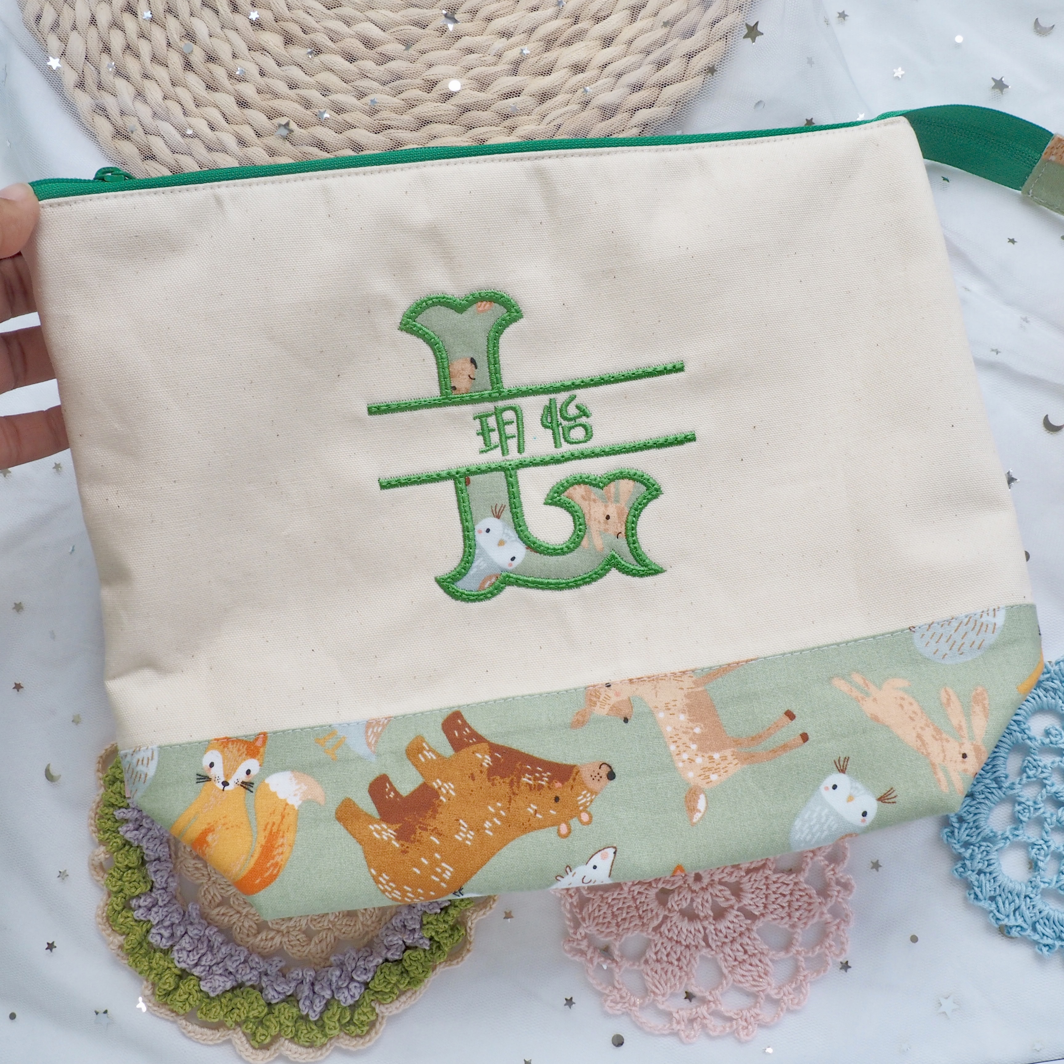 拉鏈字母袋 - 大/細尺寸兩款選