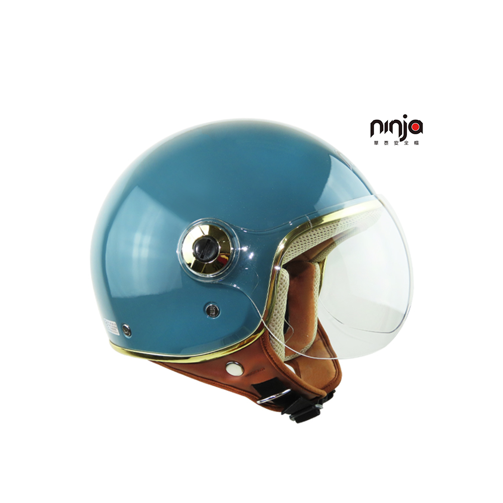 KK 華泰 K808A 金緻風飛行帽 石墨綠