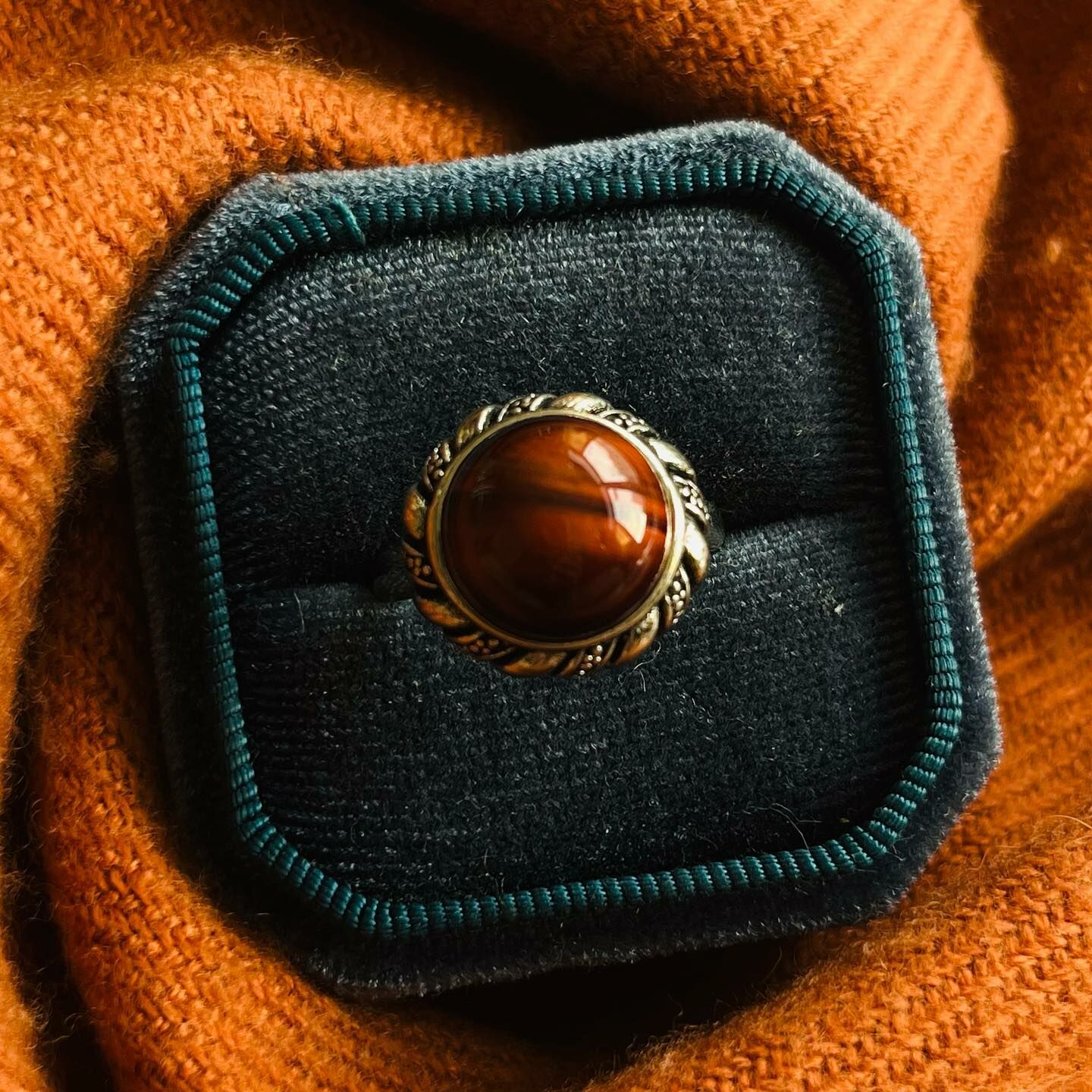 [原石] 紅虎眼石 戒指