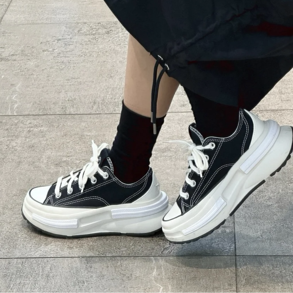 Converse Run Star Legacy CX 黑白 厚底 增高 帆布鞋 低筒 休閒鞋