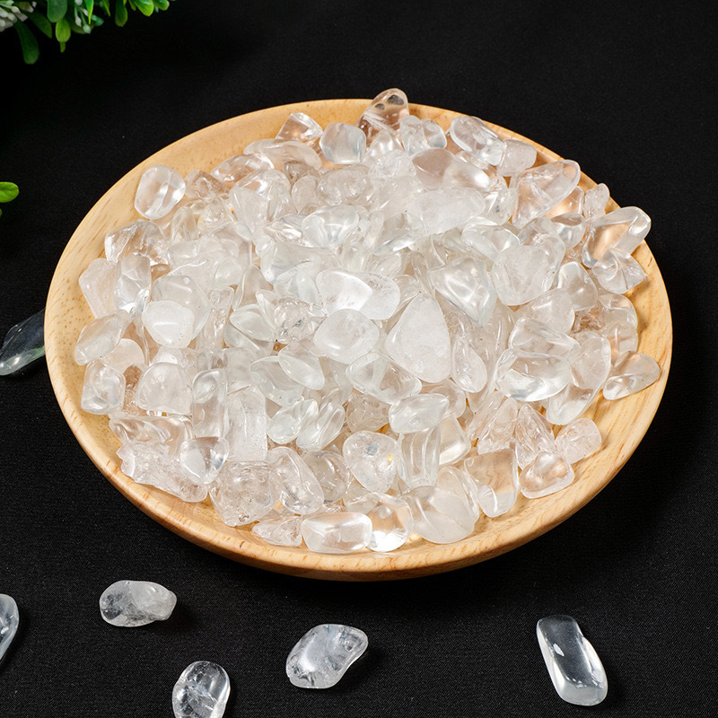 原石] 白水晶碎石9-12mm 每包100 克消磁水晶碎石淨化水晶碎石