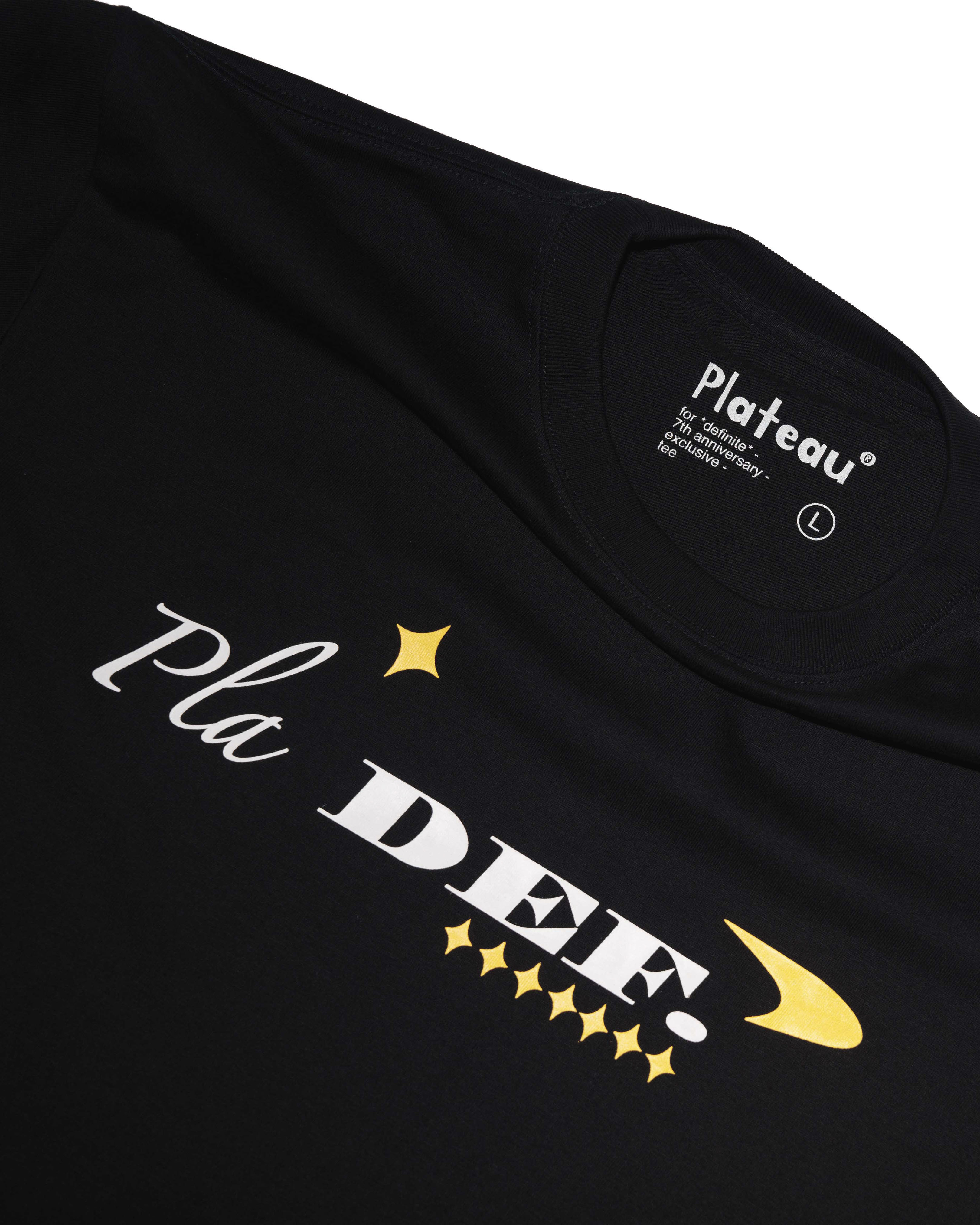 Plateau Studio  x DEFINITE "Pla DEF 7th" Tee