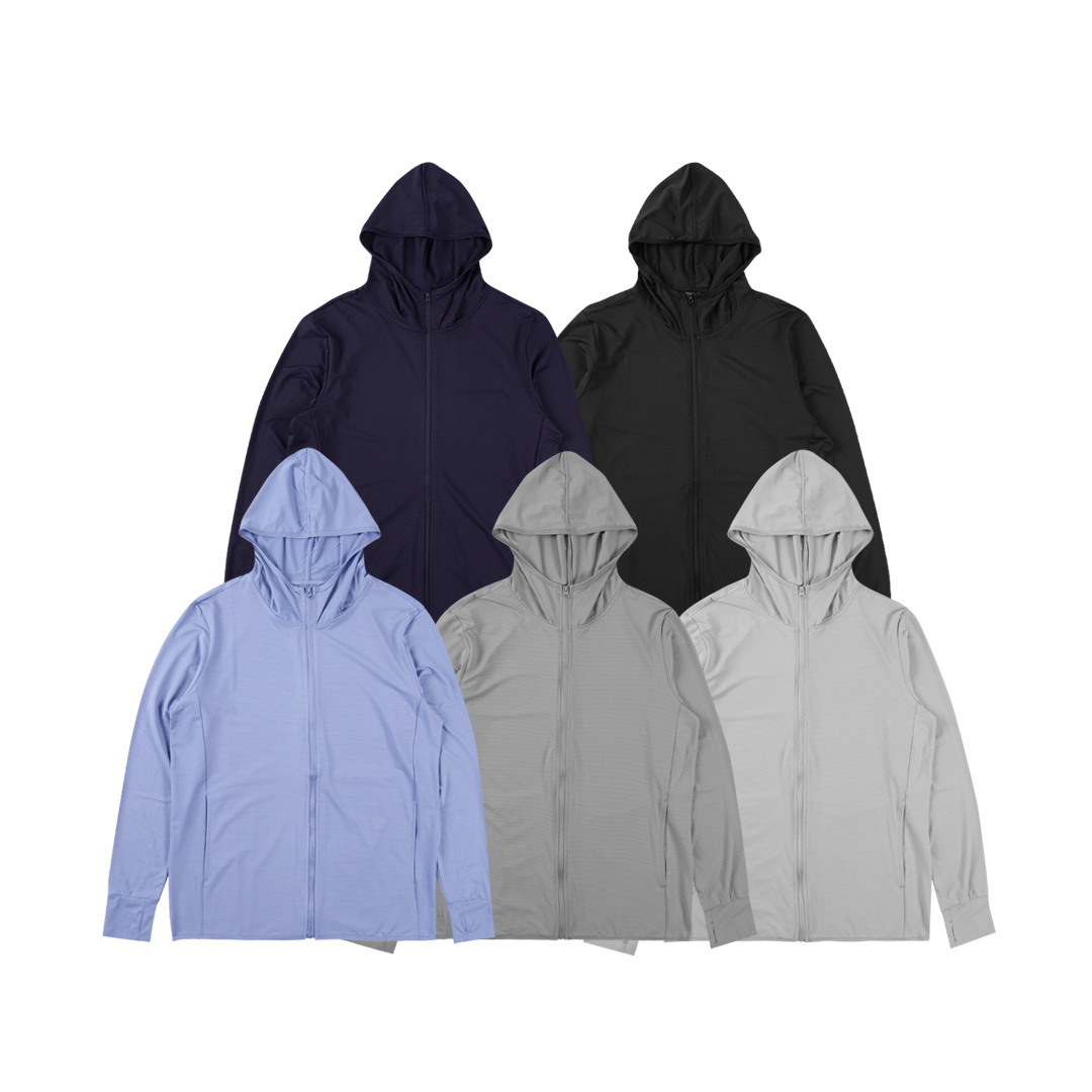 QIAO - 抗UV 防曬涼感 冰絲外套