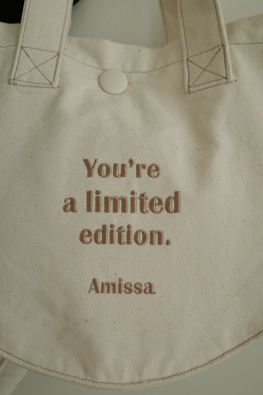 品牌帆布包-大款_AMISSA（米白）