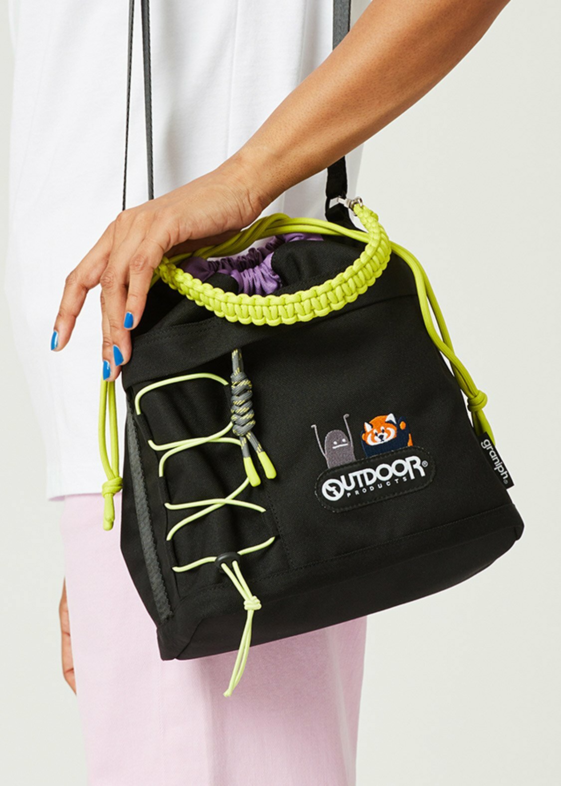 預購 - DTSG 豆豆15週年 x Outdoor Products x Control Freak 2way bag (S) 豆與小熊貓