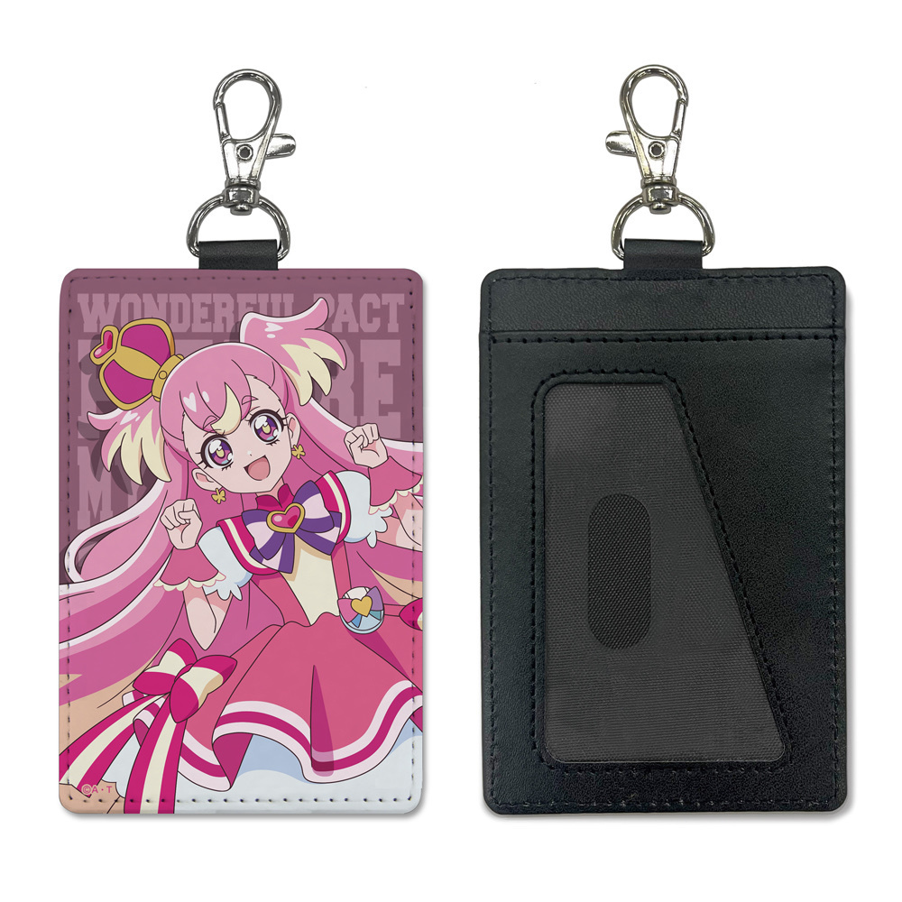 Cospa 0729 キュアワンダフル パスケース（ナスカン付き） [わんだふるぷりきゅあ！]