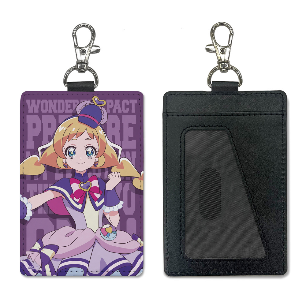 Cospa 0729 キュアフレンディ パスケース（ナスカン付き） [わんだふるぷりきゅあ！]