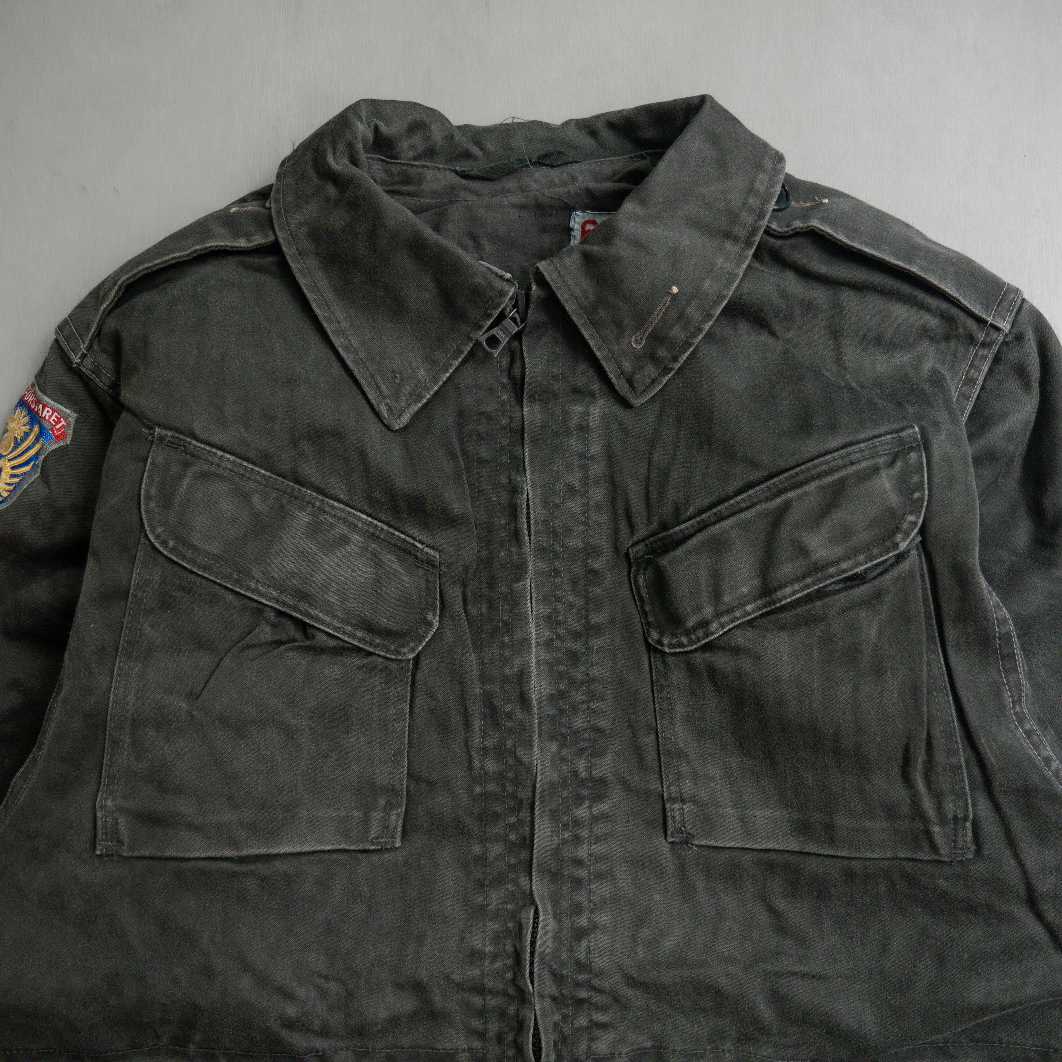DANISH ARMY M71 FIELD JACKET 丹麥軍 灰色 口袋 野戰 軍外套