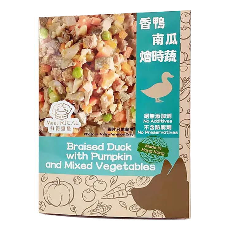 鮮食煮意 - 香鴨南瓜燴時蔬 160G