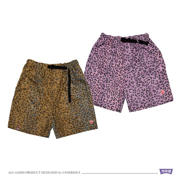 不正經 豹紋機能短褲