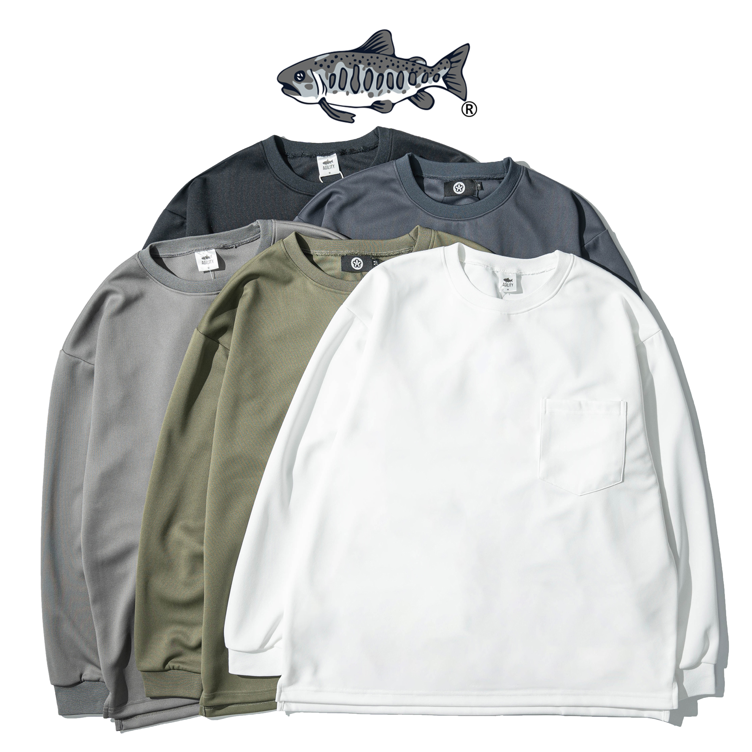 AGILITY Function Pocket LS Tee 太空棉 口袋長袖Tee [A-FL]