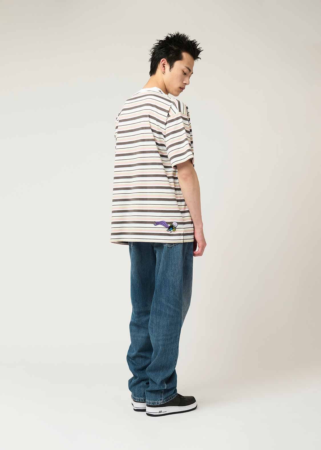 預購 - DTSG x PG 拼色pocket間條top