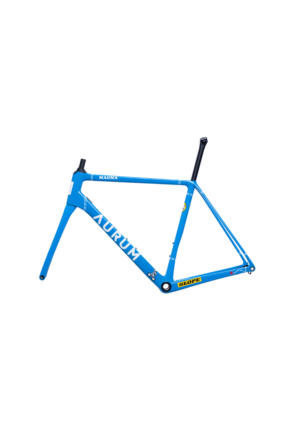 Rascal車隊車架烤漆(藍)