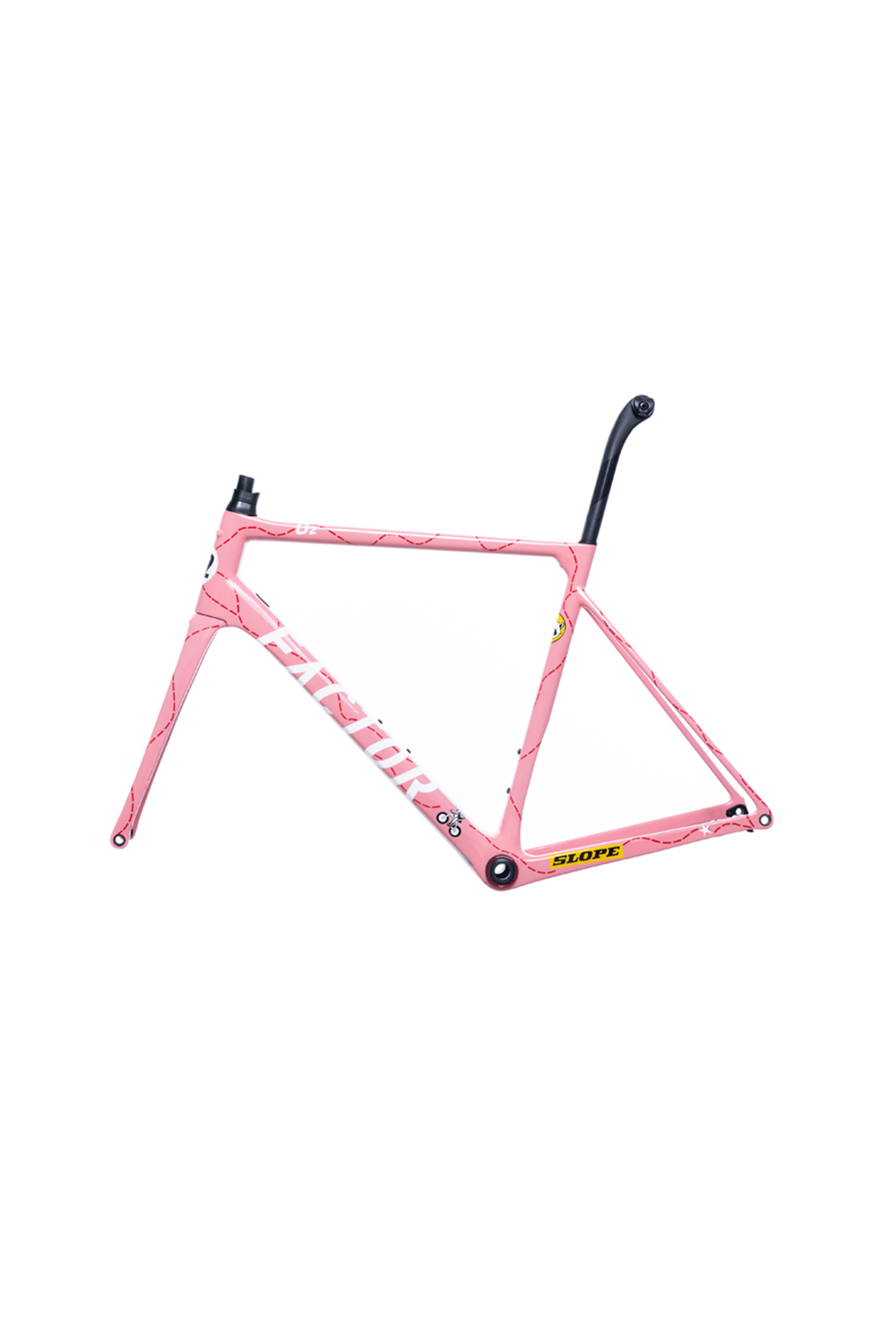 Rascal車隊車架烤漆(粉)