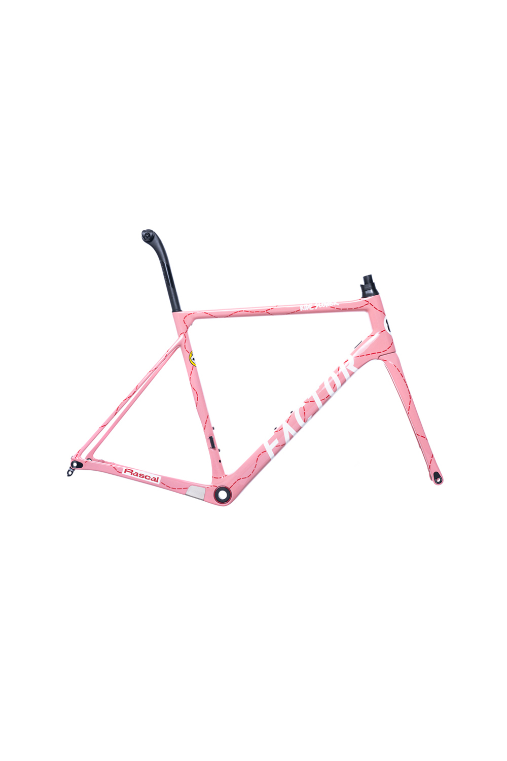 Rascal車隊車架烤漆(粉)