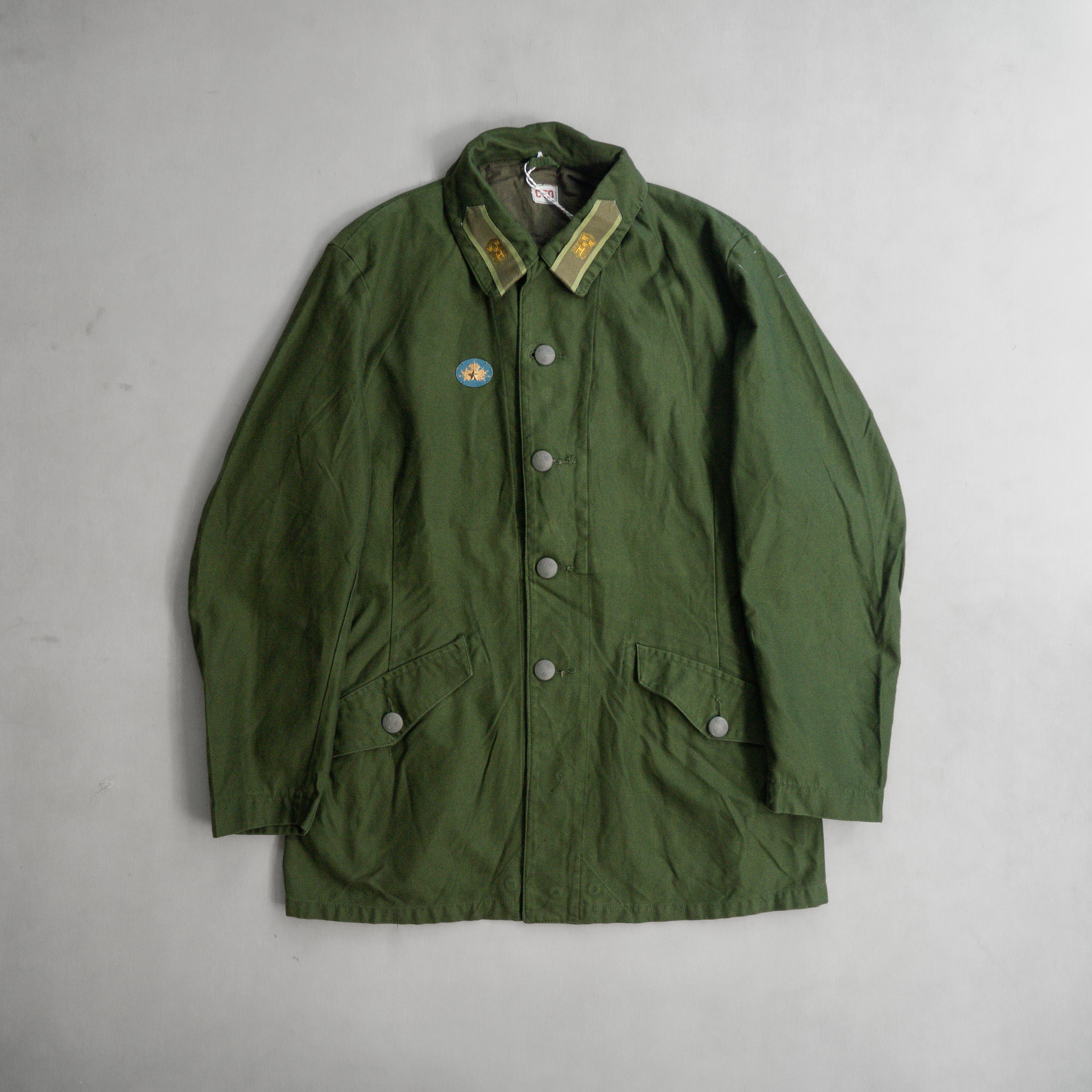 70S SWEDISH M59 FIELD JACKET 瑞典 公發 長版 野戰 軍綠 軍外套