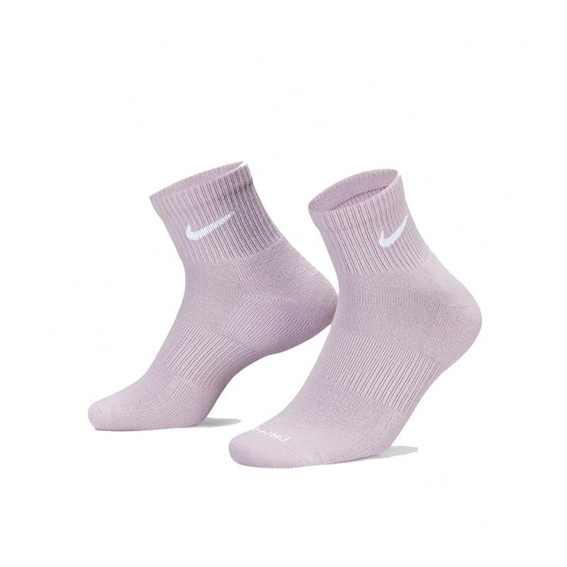 Nike Everyday 襪子 男女款 粉 紫 白 緩震 三雙一入 襪子 三色 SX6890-990 [台灣現貨]