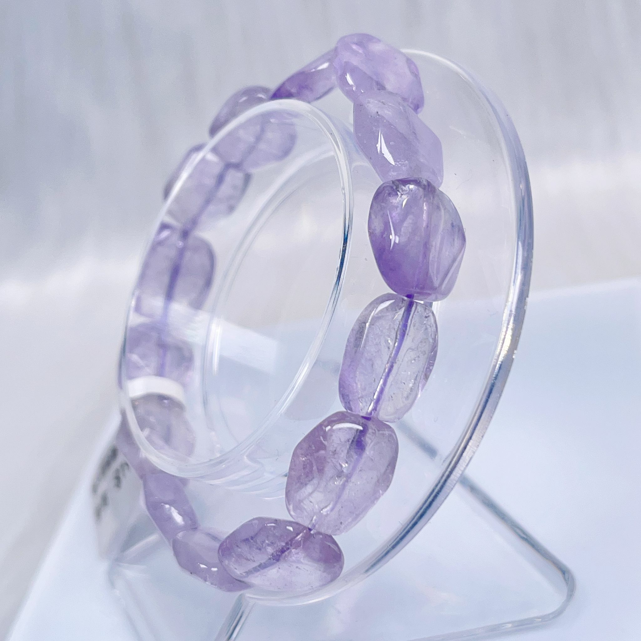 薰衣草紫晶隨形手串 CH1153