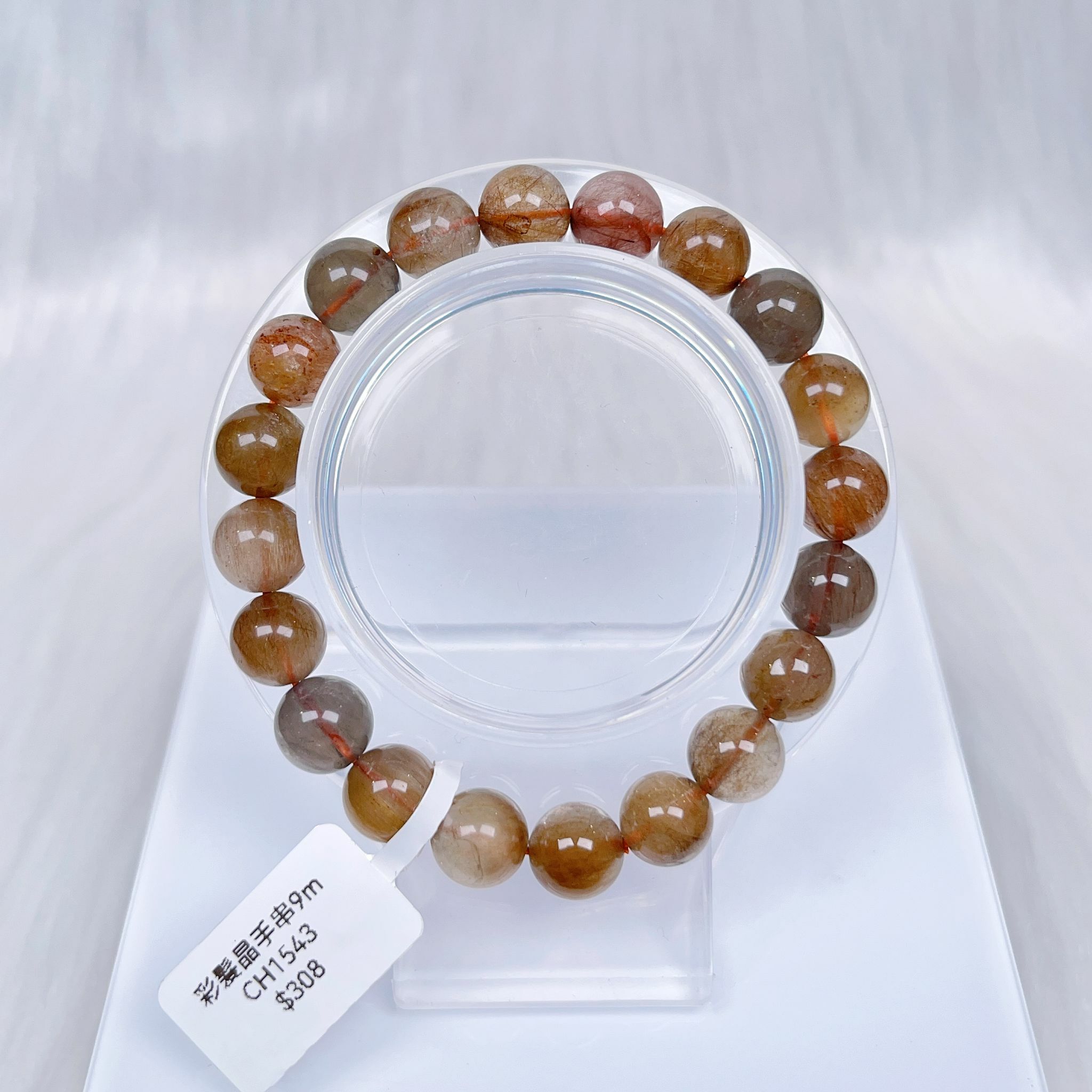 彩髮晶手串9m CH1543