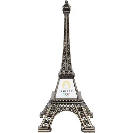 1JE0720-025 OLYMPICS Paris 2024 Olympics Eiffel Tower Model 17cm Copper #200741943 (D-EU-E)