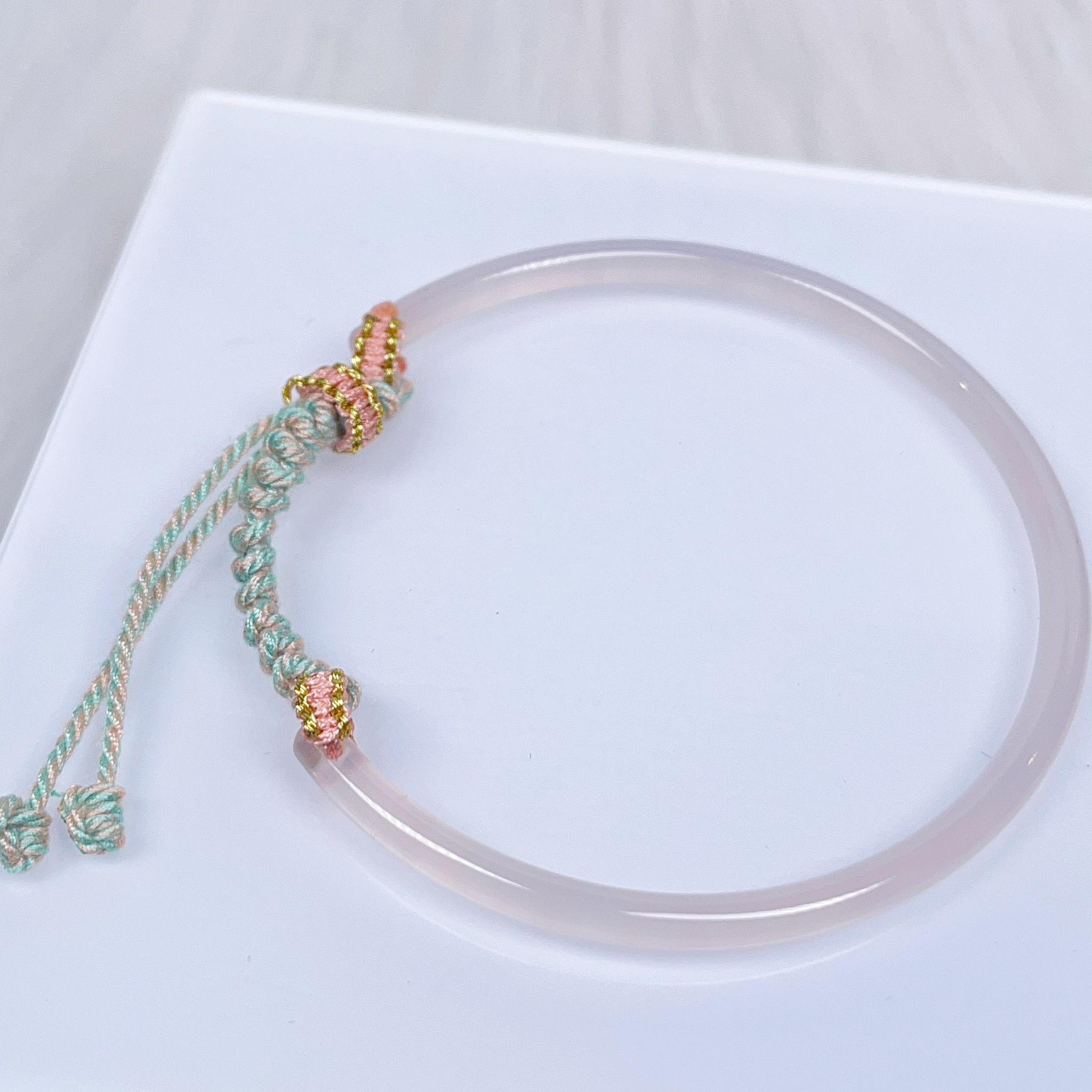 玉髓半鈪手繩 CH1331