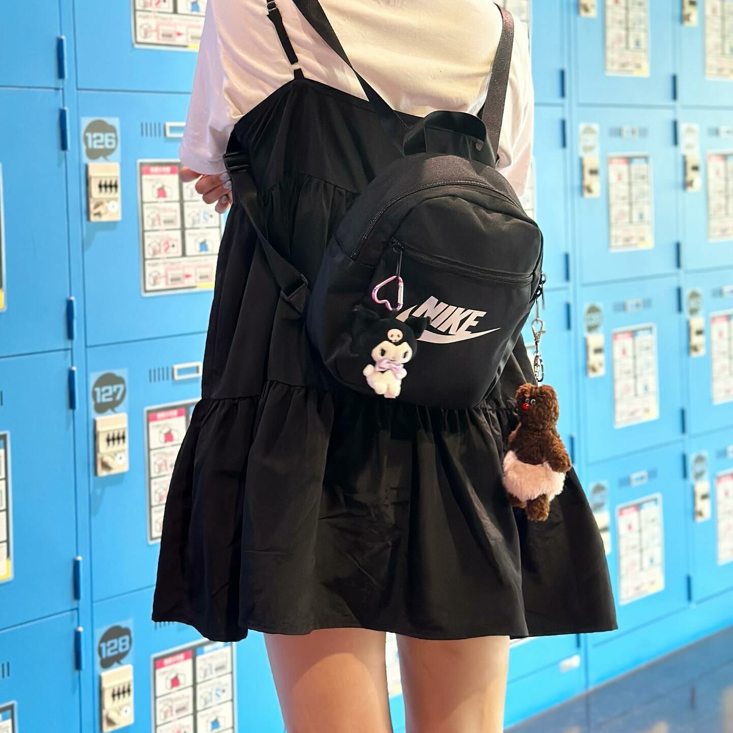 Kuromi 日本限定 酷洛米 美樂蒂 大耳狗 SANRIO 三麗鷗 迷你娃娃 心型扣 愛心扣 鑰匙圈