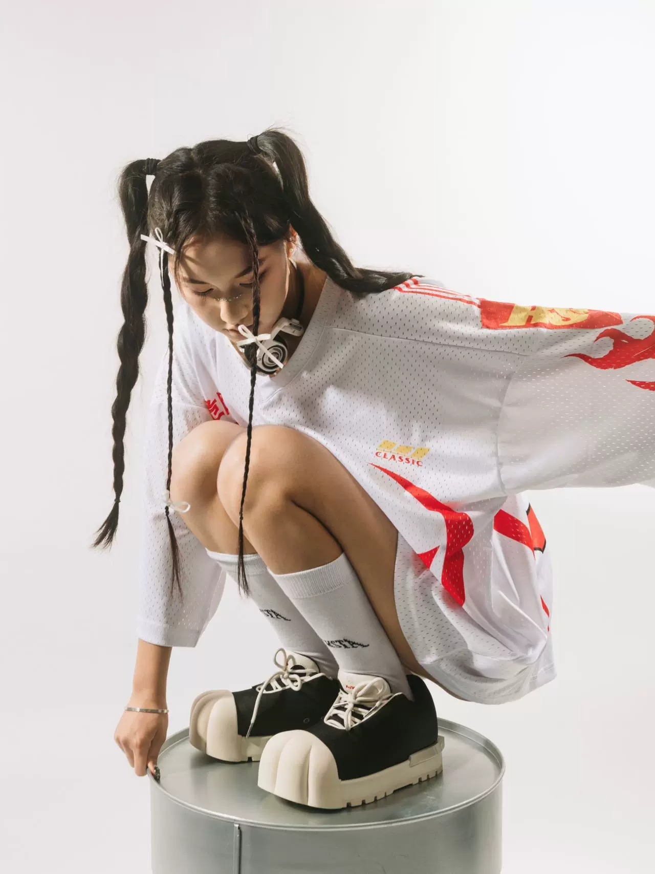 MAOZYWORLD X R/F joint thick sole heightening low-top