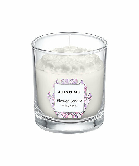 JILL STUART Flower Candle White Floral 花型香薰蠟燭 170g